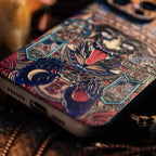 Zakiram Exquisite relief three-dimensional Tibetan ethnic style IPHONE 15/14/13 Mobile phone case