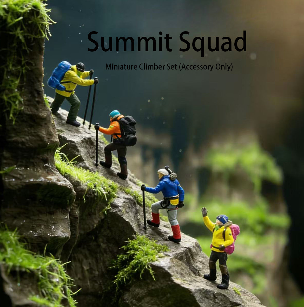 Summit Squad — Miniature Climber Set (Accessory Only)