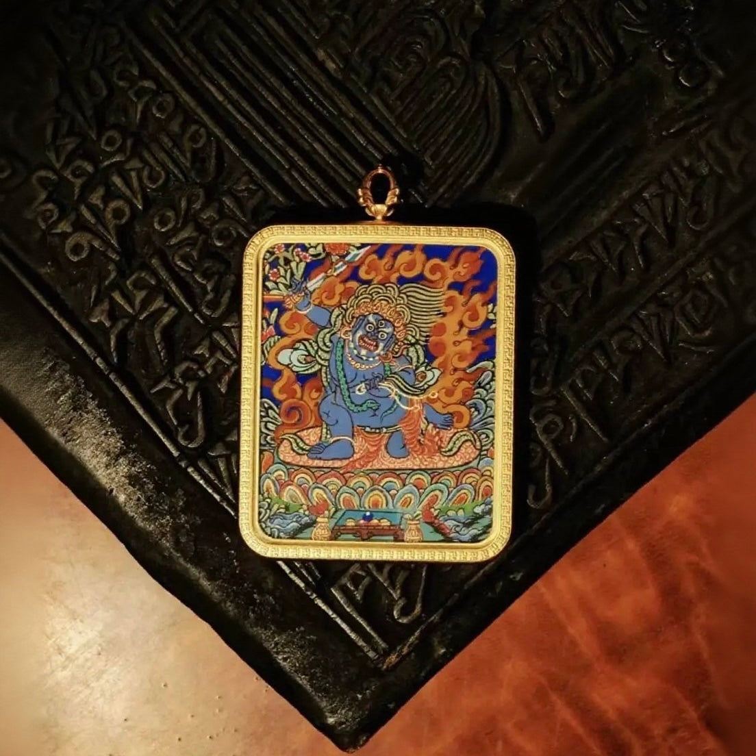 Thangka of Immovable Power · Acala (For ROOSTER Warriors)