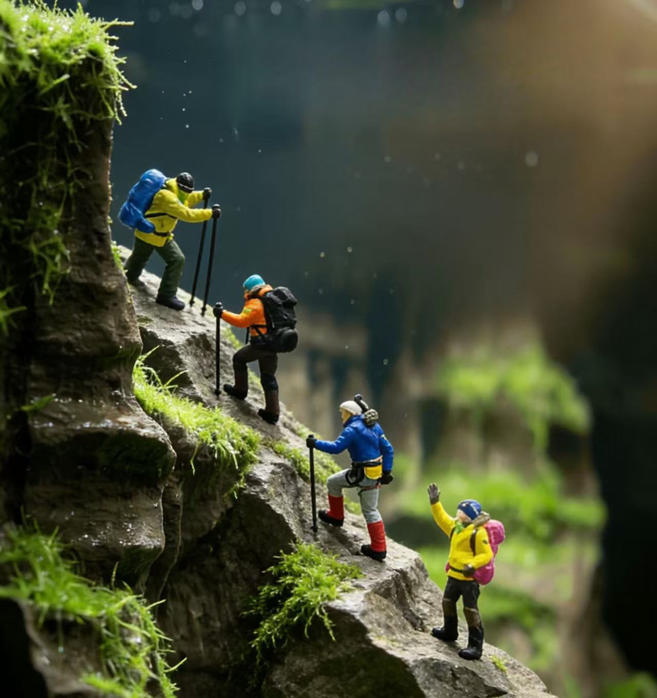 Summit Squad — Miniature Climber Set (Accessory Only)